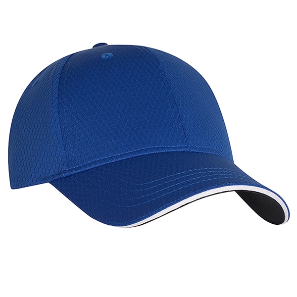 Structured Honeycomb Knit Cap. Low profile, baseball cap.... from ASI 80129 Quake City Caps