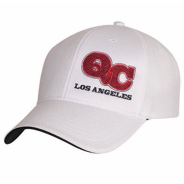 Structured Honeycomb Knit Cap. Low profile, baseball cap.... from ASI 80129 Quake City Caps