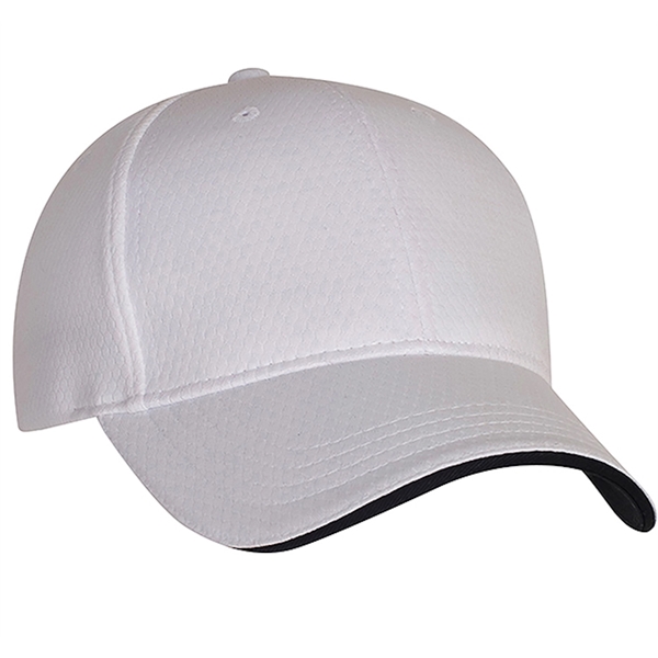 Structured Honeycomb Knit Cap. Low profile, baseball cap.... from ASI 80129 Quake City Caps