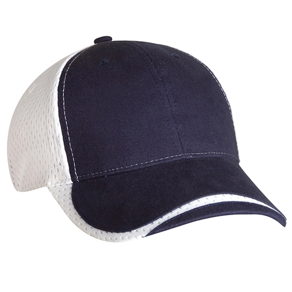 Low profile, structured heavy brushed cotton twill, 6-panel baseball cap.... from ASI 80129 Quake City Caps