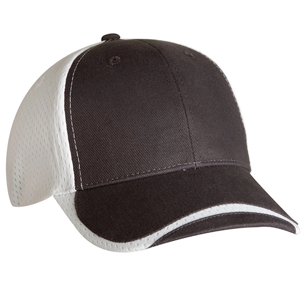 Low profile, structured heavy brushed cotton twill, 6-panel baseball cap.... from ASI 80129 Quake City Caps