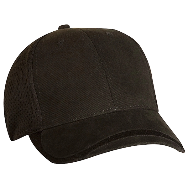 Low profile, structured heavy brushed cotton twill, 6-panel baseball cap.... from ASI 80129 Quake City Caps