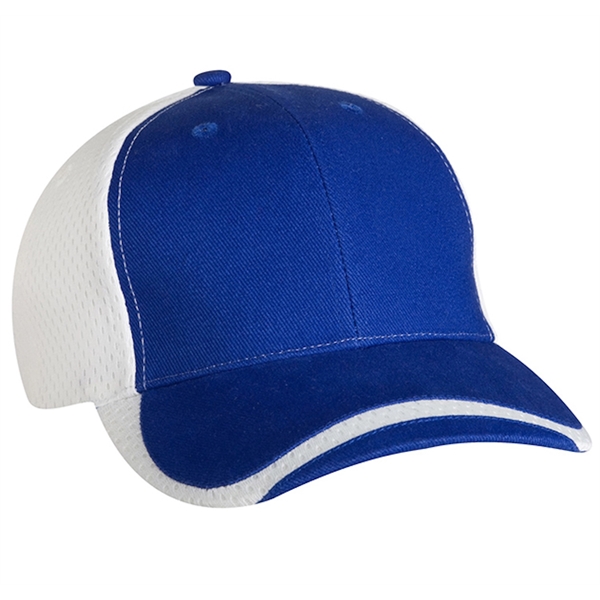 Low profile, structured heavy brushed cotton twill, 6-panel baseball cap.... from ASI 80129 Quake City Caps