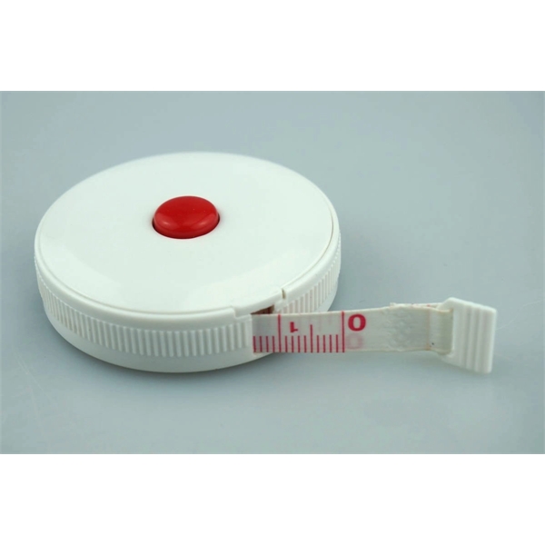 5' long Double Sided Round Tailors Tape Measure, Pull Stop Mechanism... from ASI 36988 Artek USA Inc