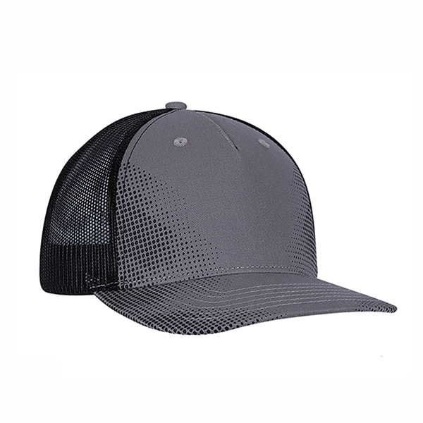 Five panel trucker cap.... from ASI 80129 Quake City Caps