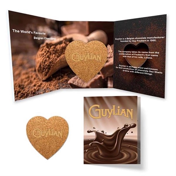 Fully customized Tek Booklet 2 with a cork coaster as a... from ASI 90807 Tekweld