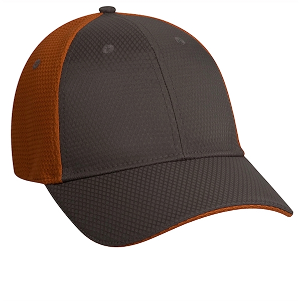 New structured color blocked comby mesh cap.... from ASI 80129 Quake City Caps