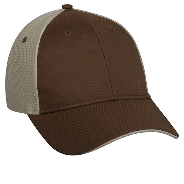 New structured color blocked comby mesh cap.... from ASI 80129 Quake City Caps