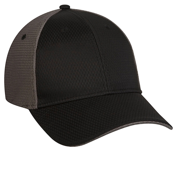 New structured color blocked comby mesh cap.... from ASI 80129 Quake City Caps