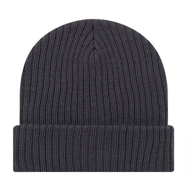12" ribbed beanie with cuff or slouch. Fabrication regular gauge 2... from ASI 80129 Quake City Caps