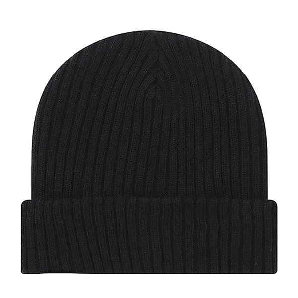 12" ribbed beanie with cuff or slouch. Fabrication regular gauge 2... from ASI 80129 Quake City Caps