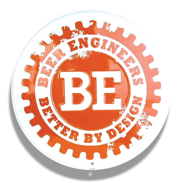 18" circular sign made from recycled aluminum with two holes for... from ASI 50120 Dixie Seal & Stamp Co Inc / Dixiline