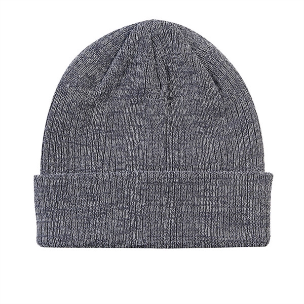 12" Marled Knit Cuff or Slouch Beanie.... from ASI 80129 Quake City Caps