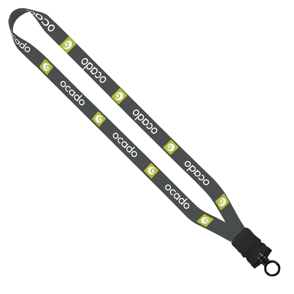 3/4" x 16" polyester dye sublimated lanyard with plastic snap buckle... from ASI 88060 Snugz/USA Inc / SnugZ USA®