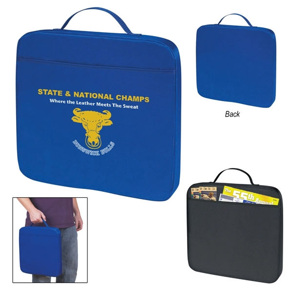 Stadium cushion, made of soft, resilient PE polyfoam.... from ASI 61125 Hit Promotional Products / Hit®