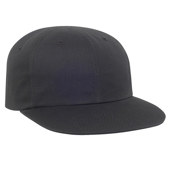 Flat bill 6 panel baseball cap.... from ASI 80129 Quake City Caps