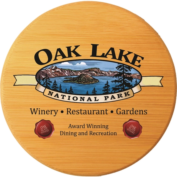 Pack of round bamboo coasters with customization.... from ASI 55675 Galaxy Balloons Inc / Galactic Fun Time Line