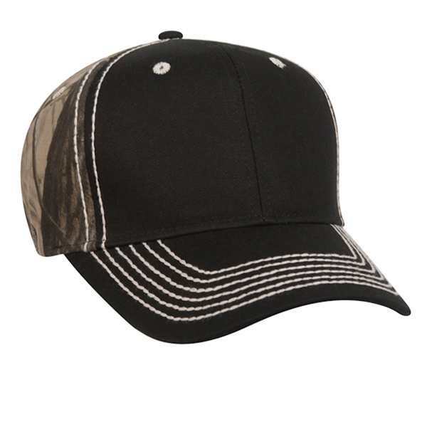 Color Blocked Chino & Real TreeA® Hardwood Cap.... from ASI 80129 Quake City Caps