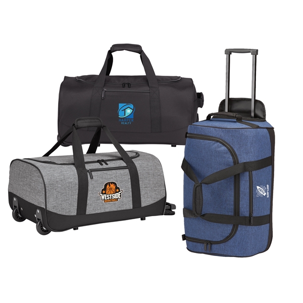 Rolling Carry-On Duffle, TSA Friendly, Promote your brand during travel, sports... from ASI 86565 Seville Gear