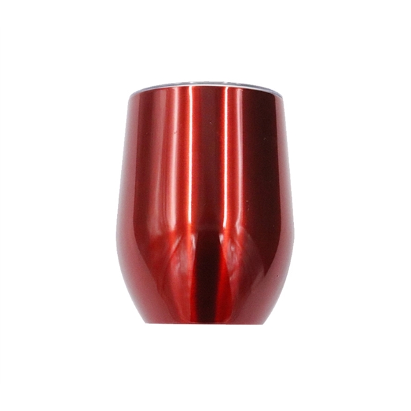 3.15" x 3.46" x 4.33" stainless steel 12 ounce wine tumbler... from ASI 37218 Athena Promo (tm)
