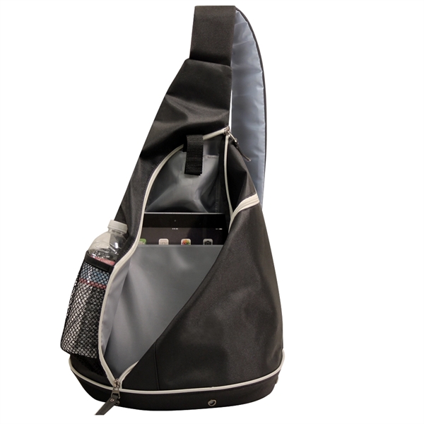 this sleek pack is uniquely shaped, allowing it to hug your... from ASI 79384 Preferred Nation Inc