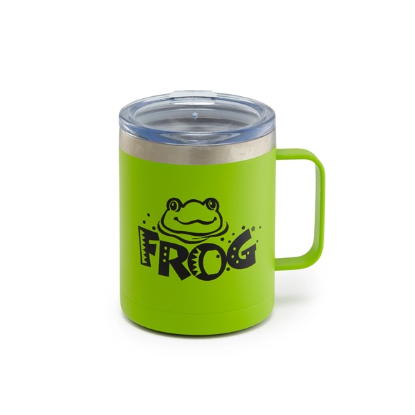 14 oz. Stainless Steel Mug w/Handle in 6 colors, one color... from ASI 79933 Prorose Inc