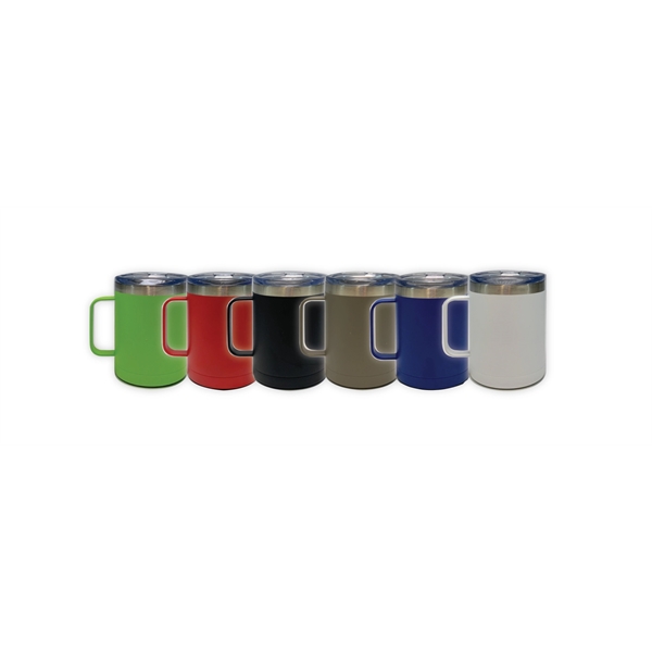 14 oz. Stainless Steel Mug w/Handle in 6 colors, one color... from ASI 79933 Prorose Inc