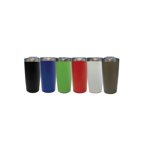 20 oz. Stainless Steel Straight Wall Tumbler in 6 colors, one... from ASI 79933 Prorose Inc