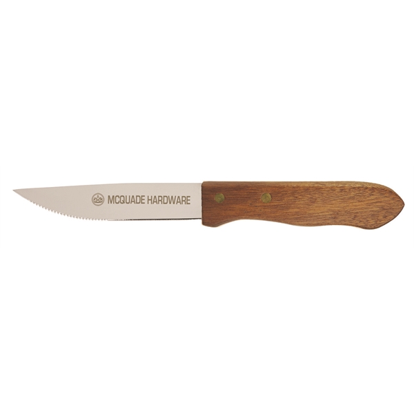 Jumbo steak knife with Stainless blade, 2-rivet handle.... from ASI 93130 Utica Cutlery Co/Kutmaster 400 Line / Walco