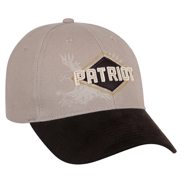 Six panel structured baseball cap with six sewn eyelets.... from ASI 80129 Quake City Caps