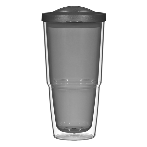 24 Oz. Biggie Tumbler With Lid. Double Wall Construction For Insulation... from ASI 61125 Hit Promotional Products / Hit®