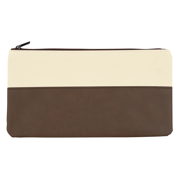 10" x 5 1/2" zippered pouch made of 12 oz. cotton... from ASI 61125 Hit Promotional Products / Hit®
