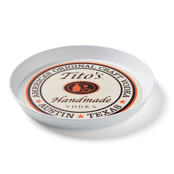 16" Round Non-Skid Serving Tray USA made of HIPS Plastic w/non-skid... from ASI 79933 Prorose Inc / ProRose
