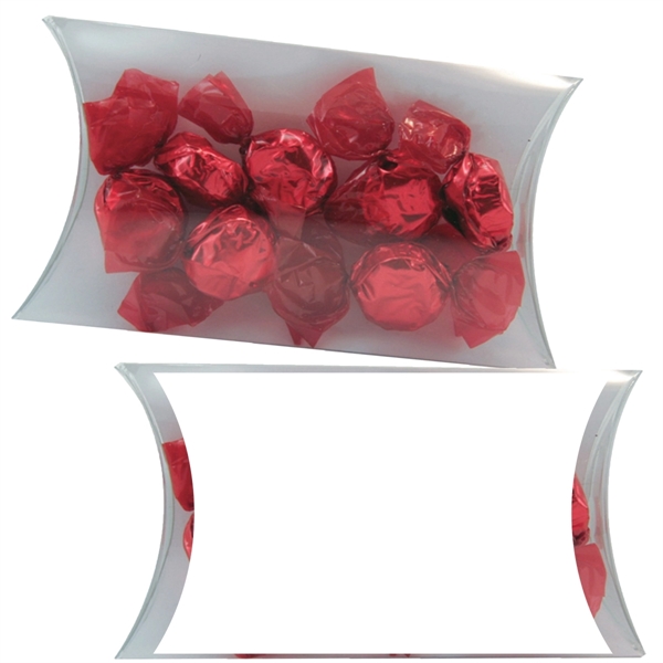 Crystal clear pillow pack with four color process inserted image and... from ASI 61125 Hit Promotional Products