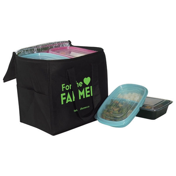 100 GSM non-woven polypropylene with thermal insulation, large side pockets and... from ASI 75731 PWS / Pacific Western Sales/Cater Line