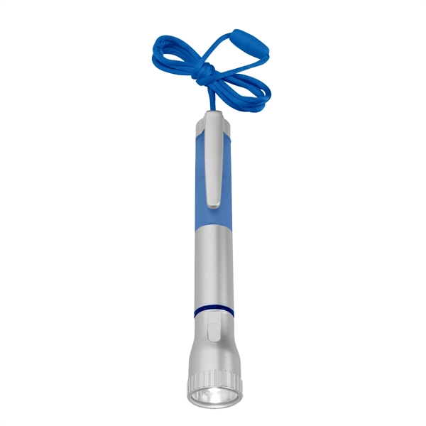 Flashlight with light up pen and extra bright LED light.... from ASI 61125 Hit Promotional Products / Hit®