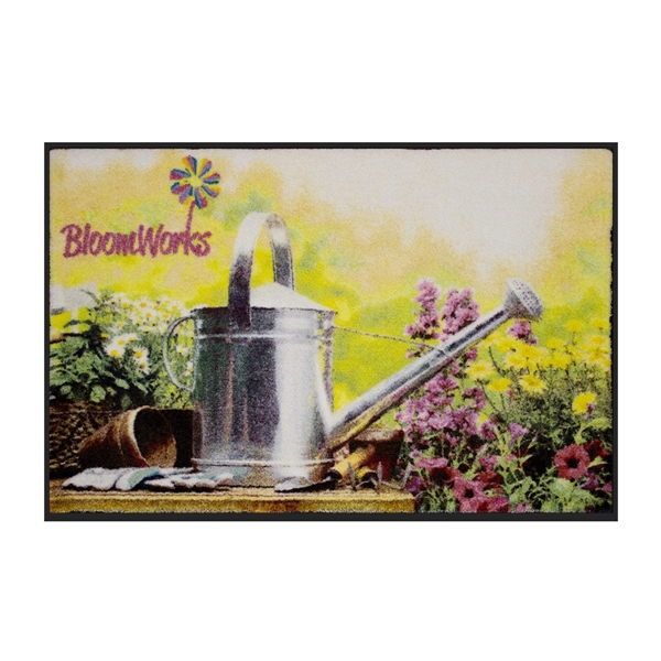 4' x 6' indoor floor mat made of nylon yard with... from ASI 61125 Hit Promotional Products / Hit®