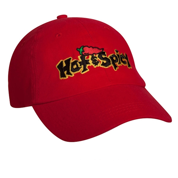 Heavy weight brushed cotton twill 6-panel fashion cap.... from ASI 80129 Quake City Caps