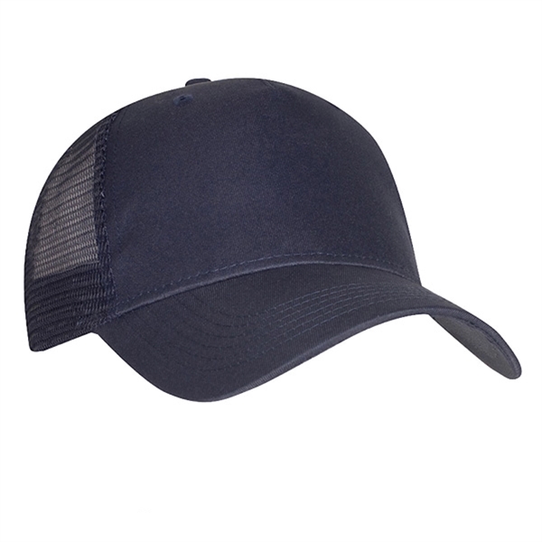 Low profile, 100% polyester twill, 5-panel fashion cap with hook and... from ASI 80129 Quake City Caps
