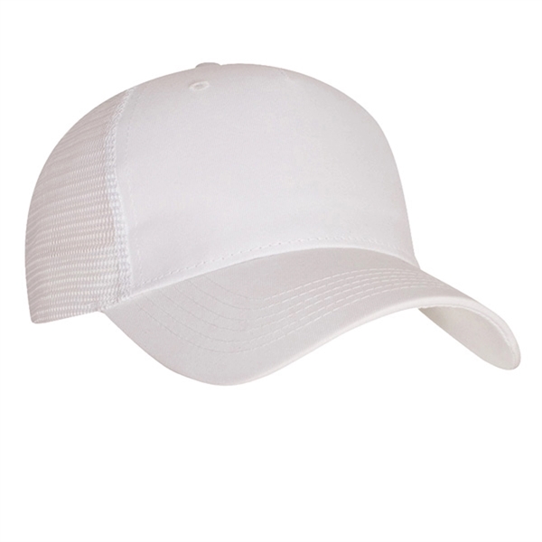 Low profile, 100% polyester twill, 5-panel fashion cap with hook and... from ASI 80129 Quake City Caps