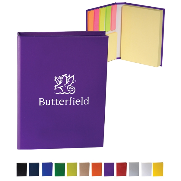 Sticky book including 100 sheets 4" x 3" in yellow, 25... from ASI 57956 Graphco line