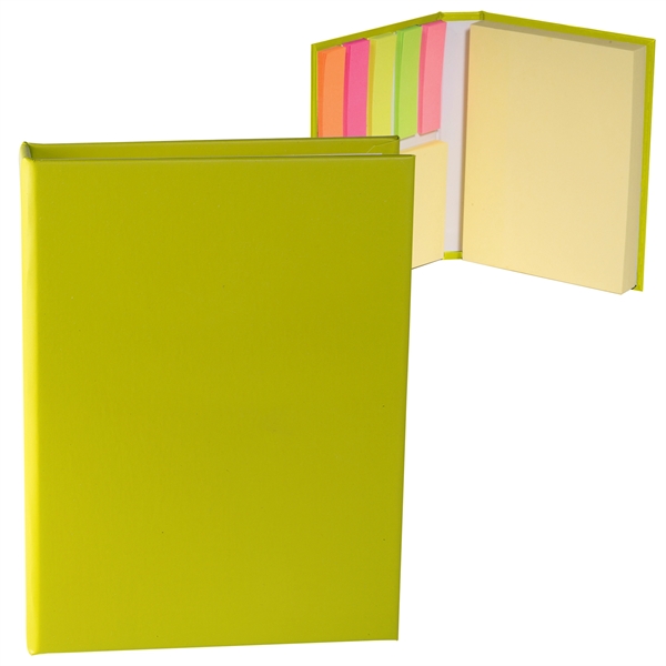 Sticky book including 100 sheets 4" x 3" in yellow, 25... from ASI 57956 Graphco line