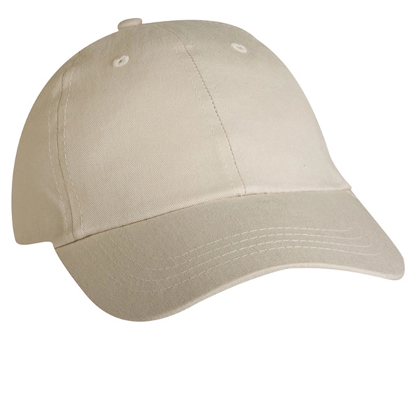 Low profile, brushed cotton twill, 6-panel fashion cap with hook and... from ASI 80129 Quake City Caps