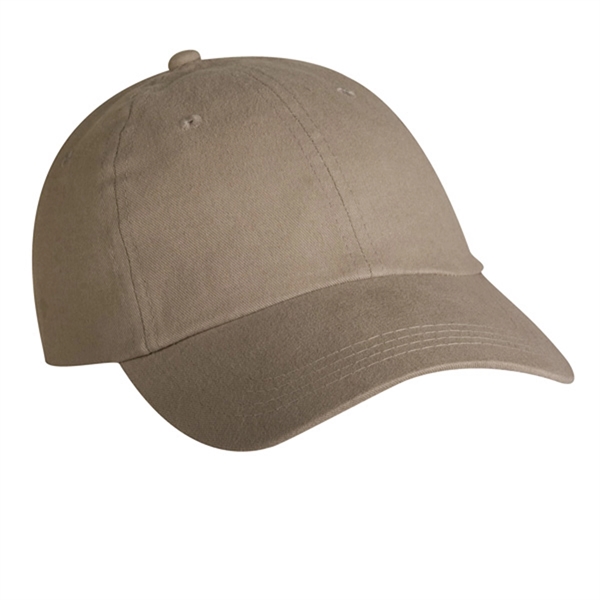 Low profile, brushed cotton twill, 6-panel fashion cap with hook and... from ASI 80129 Quake City Caps