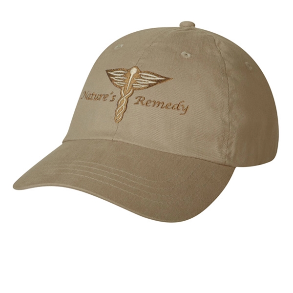 Low profile, brushed cotton twill, 6-panel fashion cap with hook and... from ASI 80129 Quake City Caps