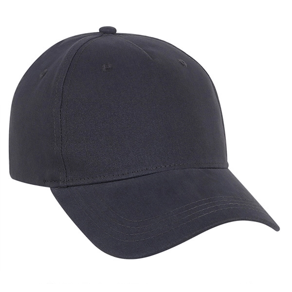 Five panel structured baseball cap with six sewn eyelets.... from ASI 80129 Quake City Caps