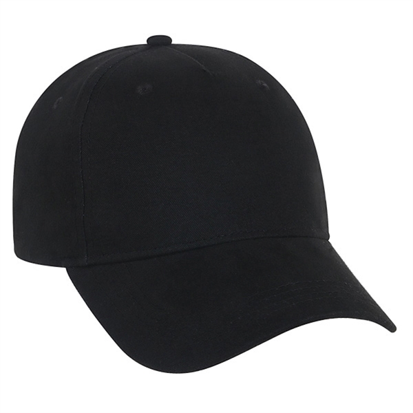 Five panel structured baseball cap with six sewn eyelets.... from ASI 80129 Quake City Caps