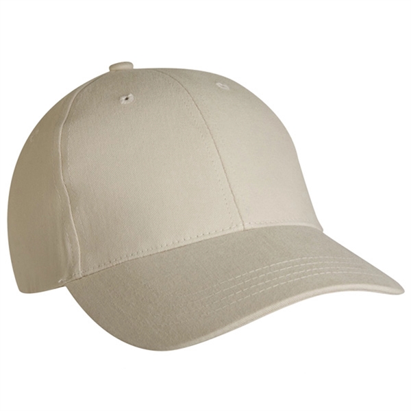 Low profile 6 panel brushed cotton twill baseball cap with hook... from ASI 80129 Quake City Caps