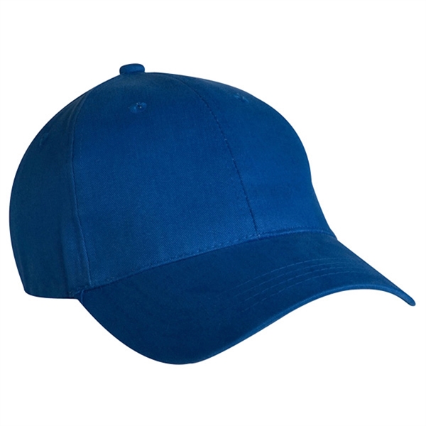 Low profile 6 panel brushed cotton twill baseball cap with hook... from ASI 80129 Quake City Caps