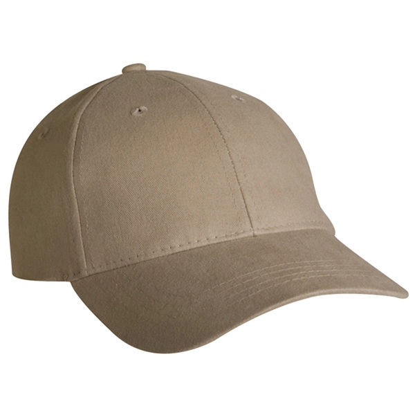 Low profile 6 panel brushed cotton twill baseball cap with hook... from ASI 80129 Quake City Caps